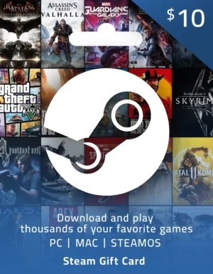 Steam Gift Card $10