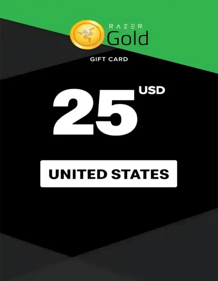 Razer Gold Gift Card 25